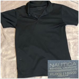 Nautica 18/20 boys uniform shirt